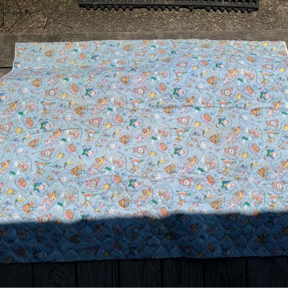 Vintage Mother Goose Baby Blanket - Picture 7 of 8